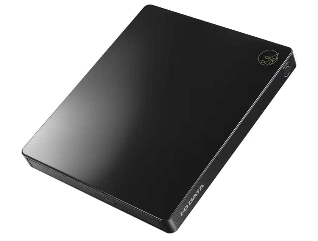 【未使用品】I・Oデータ CDレコーダー「CDレコ6」ブラック CD-6WK