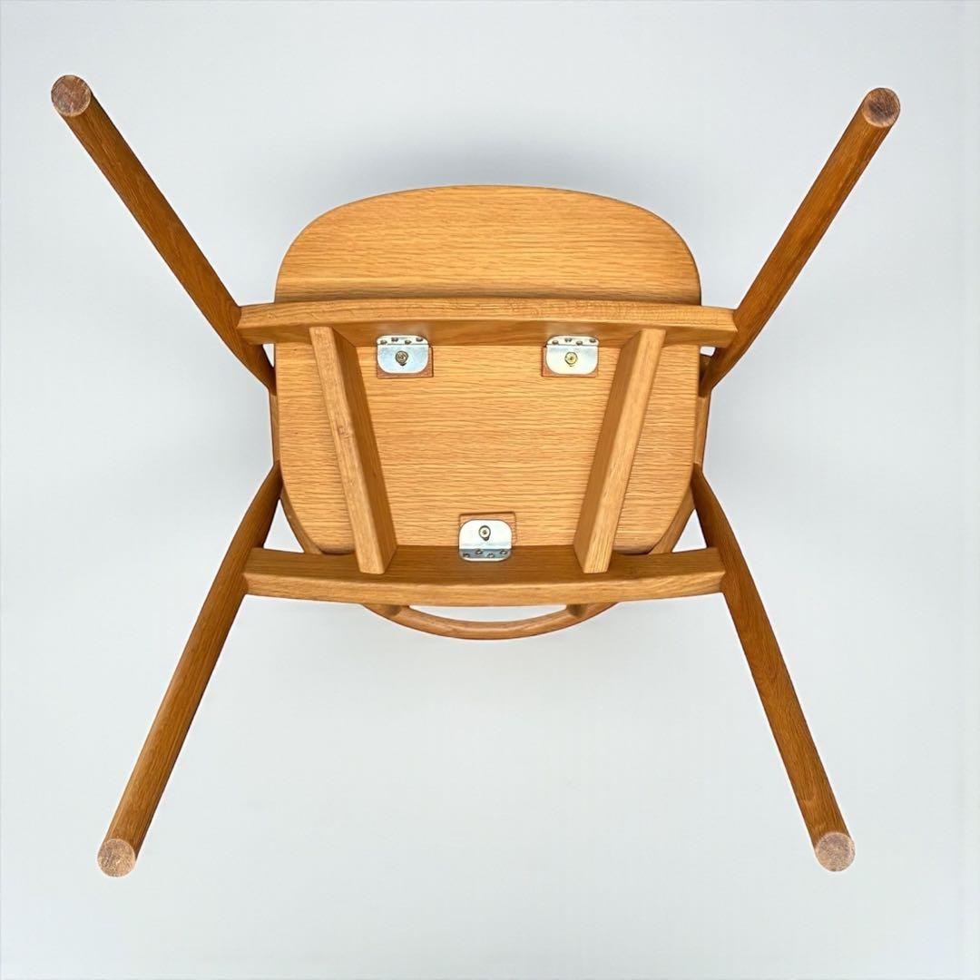 【美品】LIVING HOUSE トランク2 チェア オーク無垢材 小林幹也