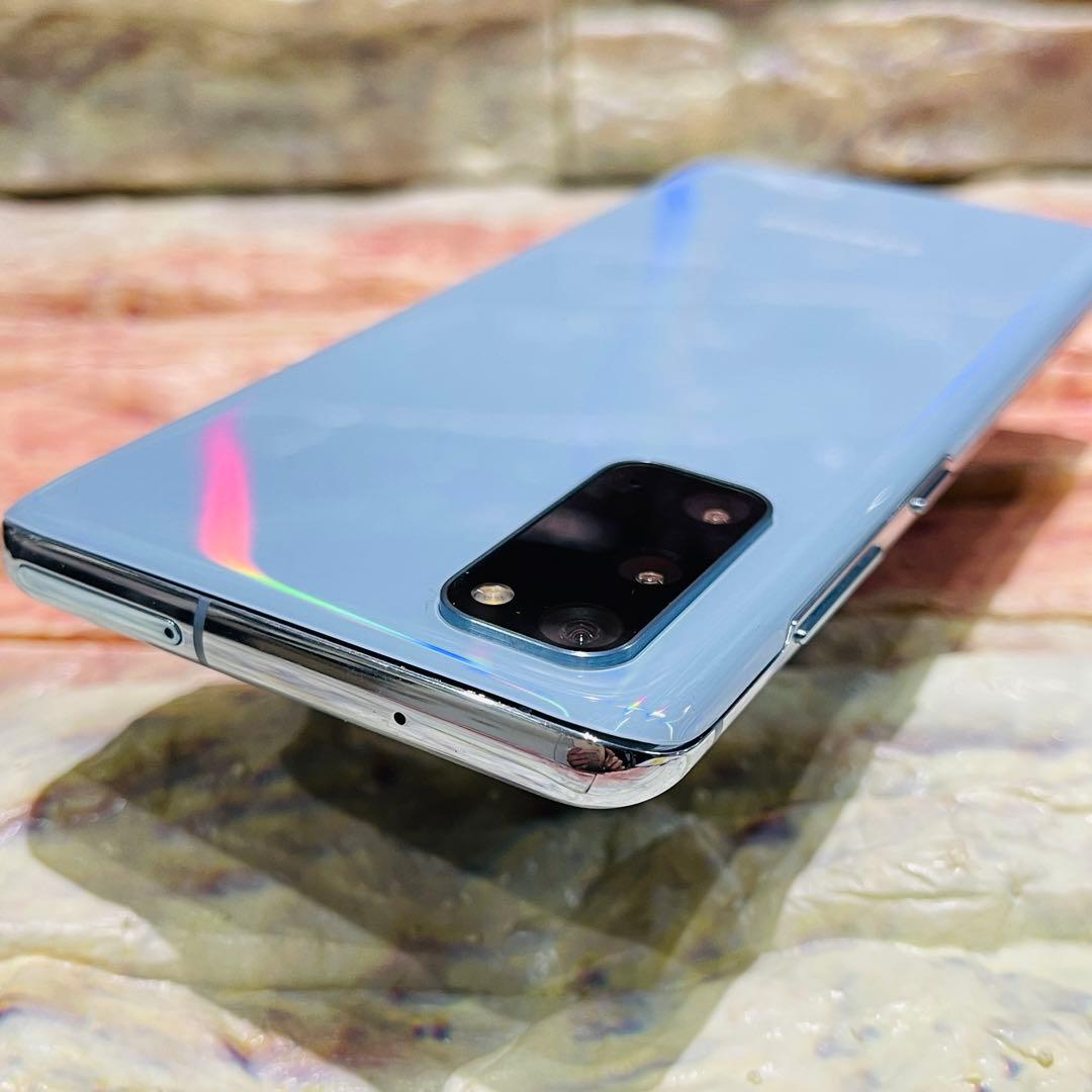 訳あり SIMフリー Galaxy S20 5G 128GB クラウドブルー