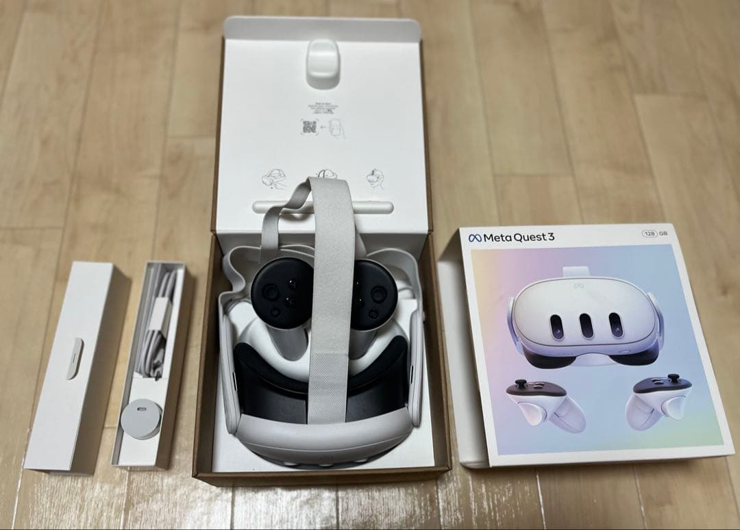  Quest 3 128GB(head strap付き)