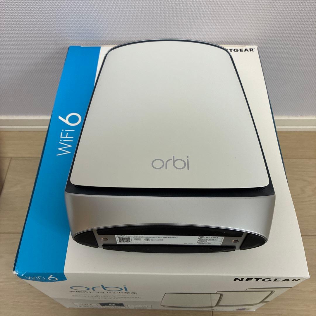 NETGEAR Orbi WiFi 6 メッシュAX6000 3台セット　超美品