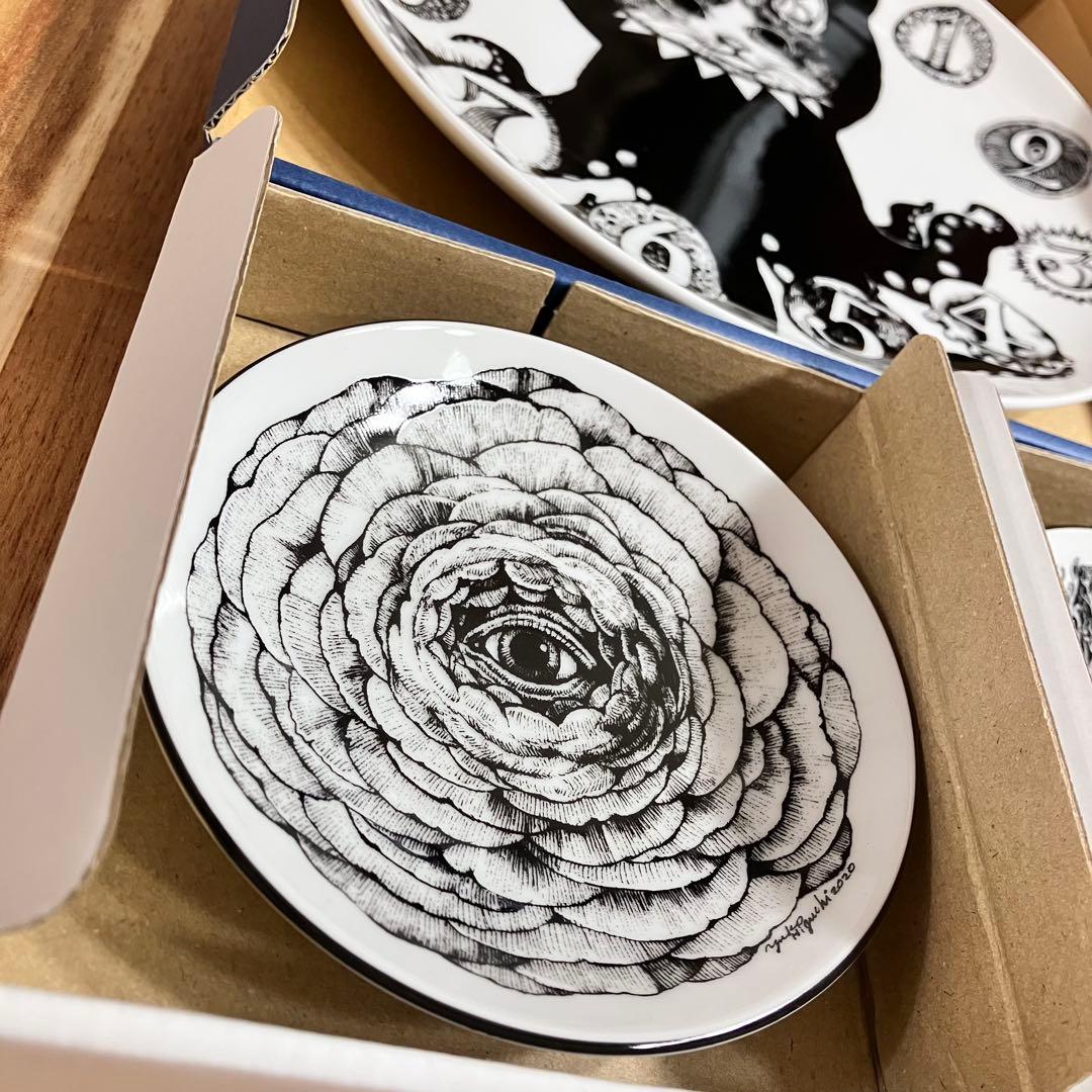 ヒグチユウコ サーカス展　テーブルウェア　プレート　眼花　fear ギュスターヴ