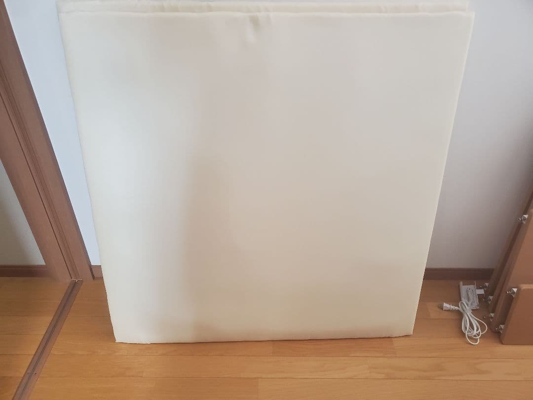 引き取り限定　ロフトベッド ホワイト 階段付き コンセント付き