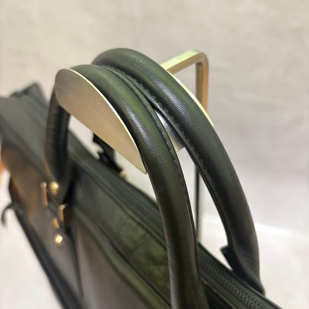 ポーター オールレザー ガーメントバッグ ビジネス 吉田カバン　ブラック