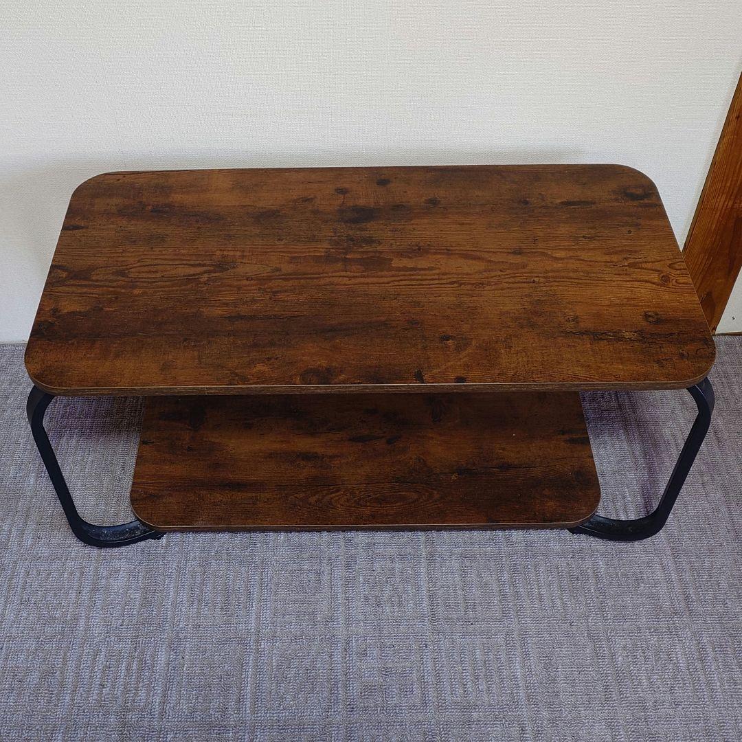 シック　インダストリアルスタイルのローテーブル