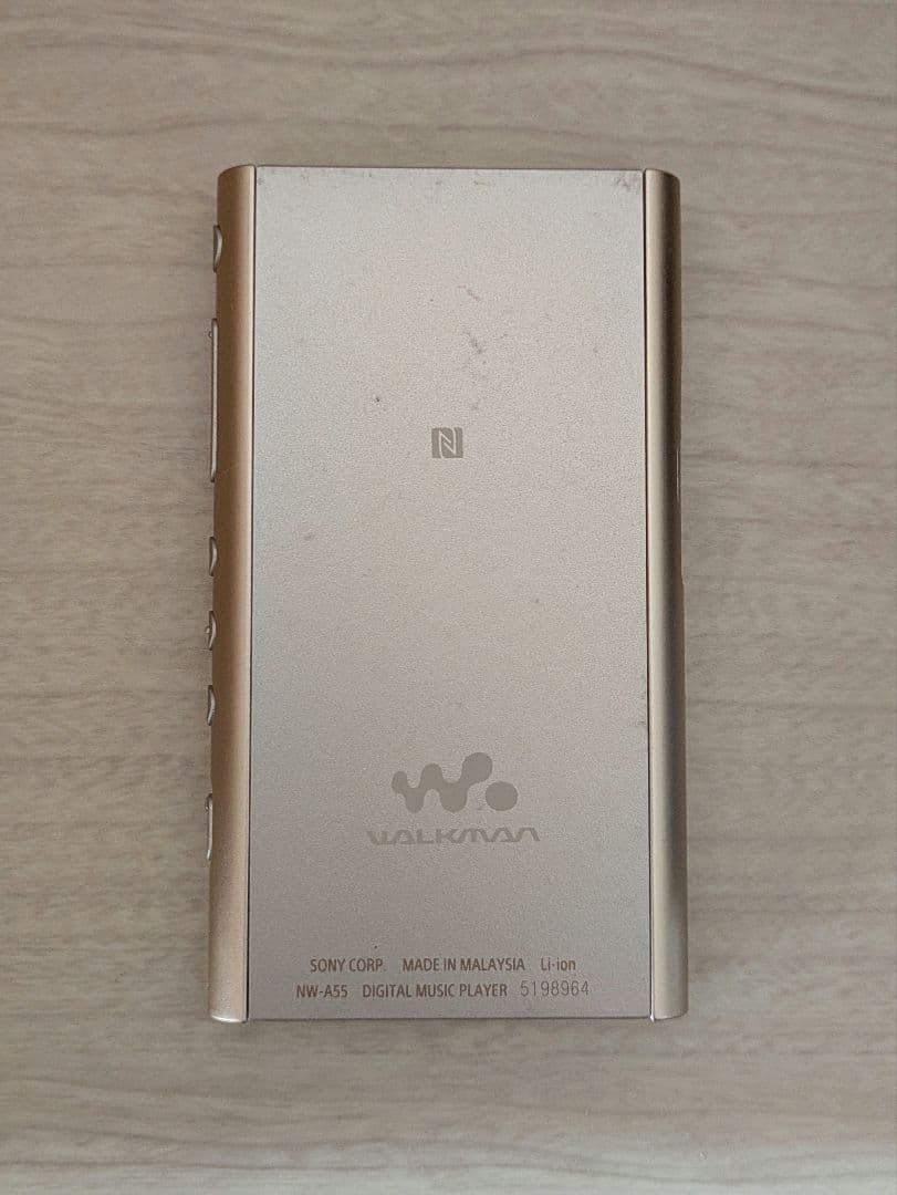 SONY NW-A55 デジタルオーディオプレーヤー 16GB ペールゴールド