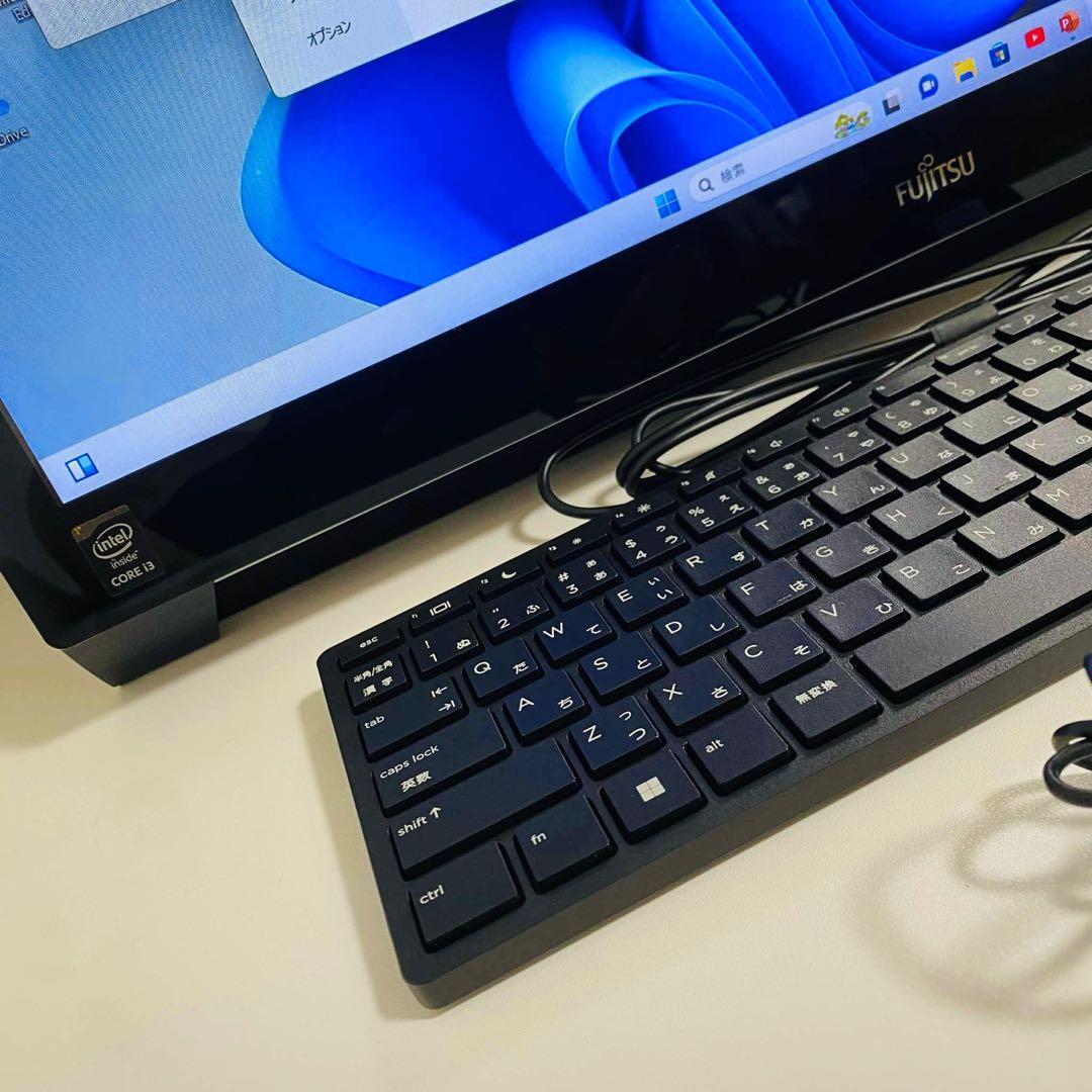 Y674 FujitsuデスクトップSSDサクサク動くWindows11オフィス