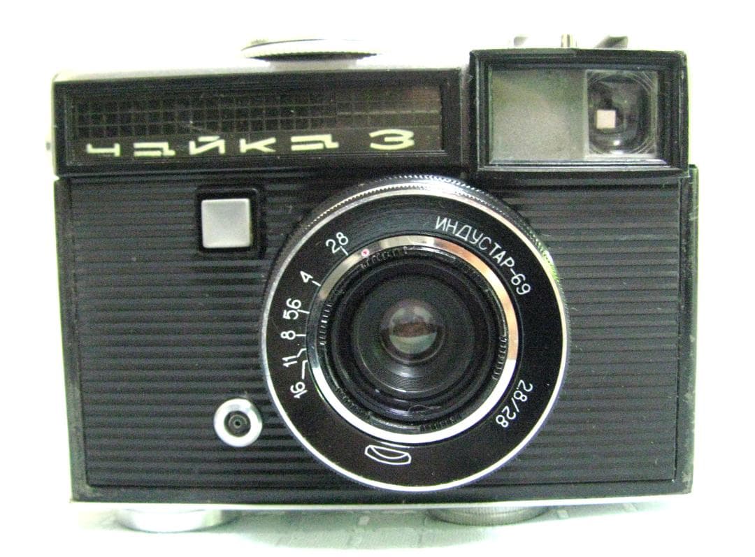 ★Chajka-3Industar-69 2.8/28mm35mmハーフフレーム