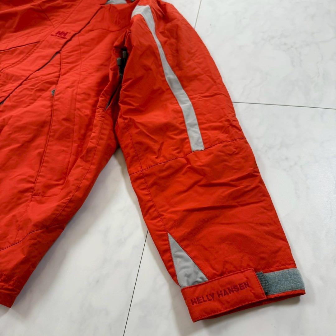 美品【ヘリーハンセン】ボードウエア・スキーウェア・防寒着◇オレンジ・L