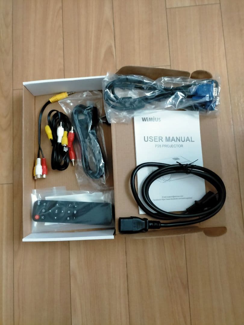 wimius プロジェクター