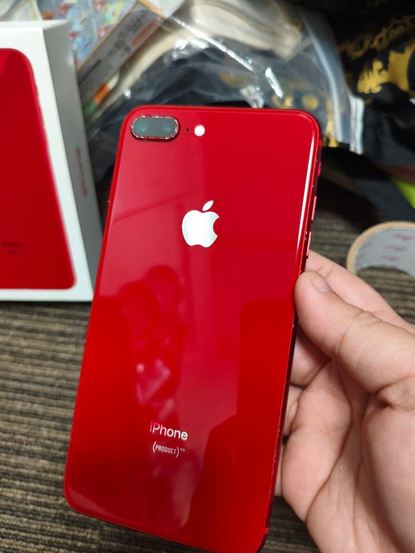Apple iPhone 8 Plus (赤) 本体 256GB