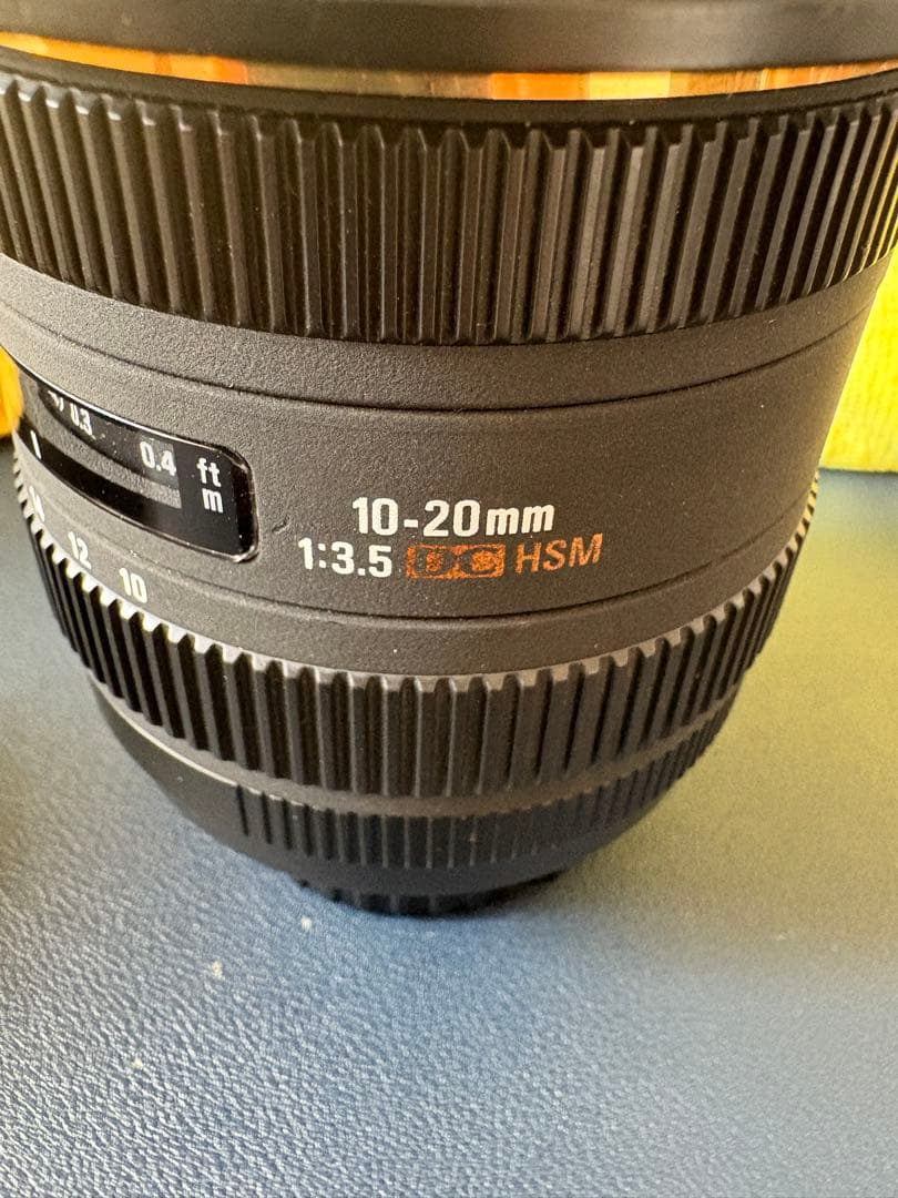 【美品】SIGMA 10-20mm F3.5 EX DC HSM fマウント用