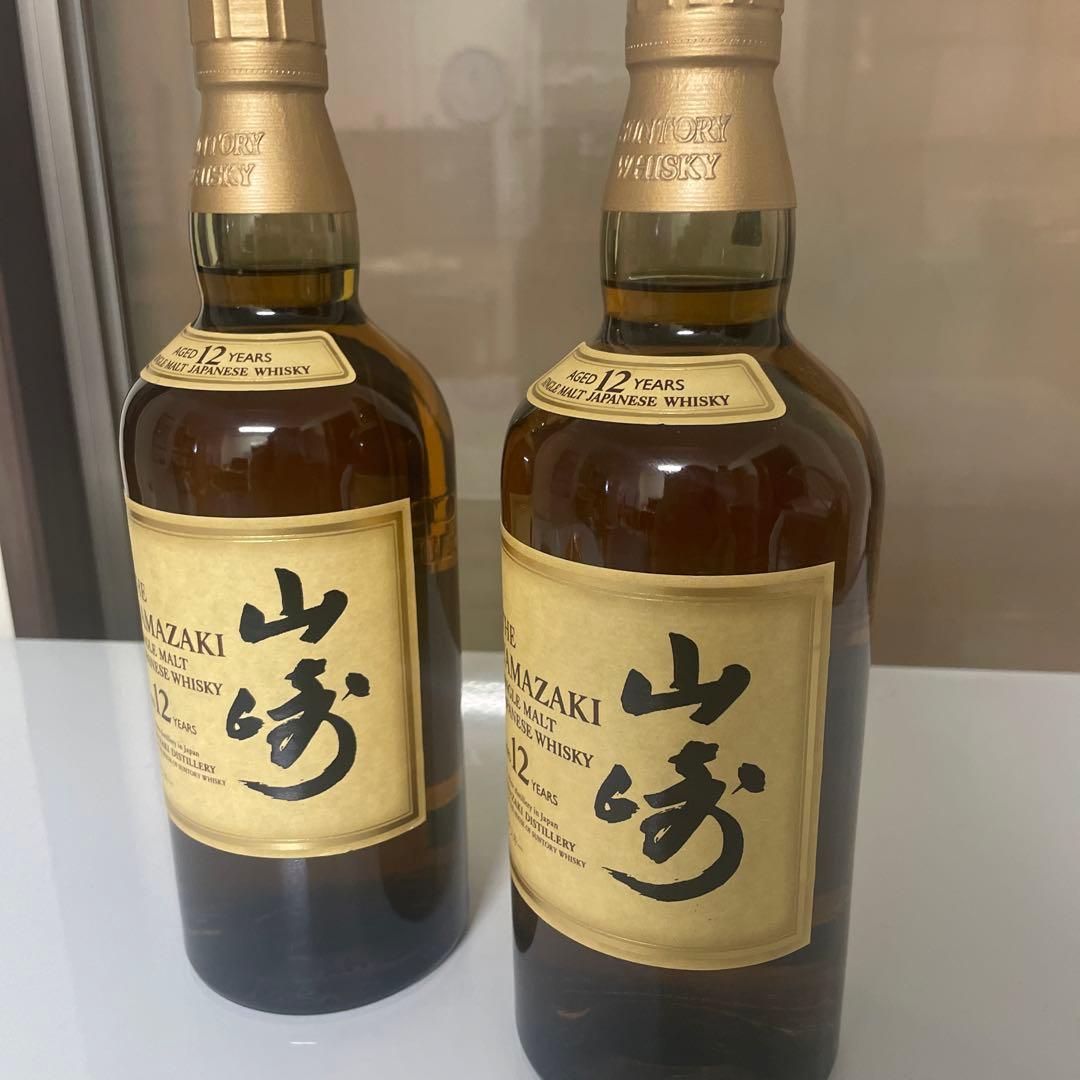 サントリー山崎12年 未開封 箱付き700ml*2