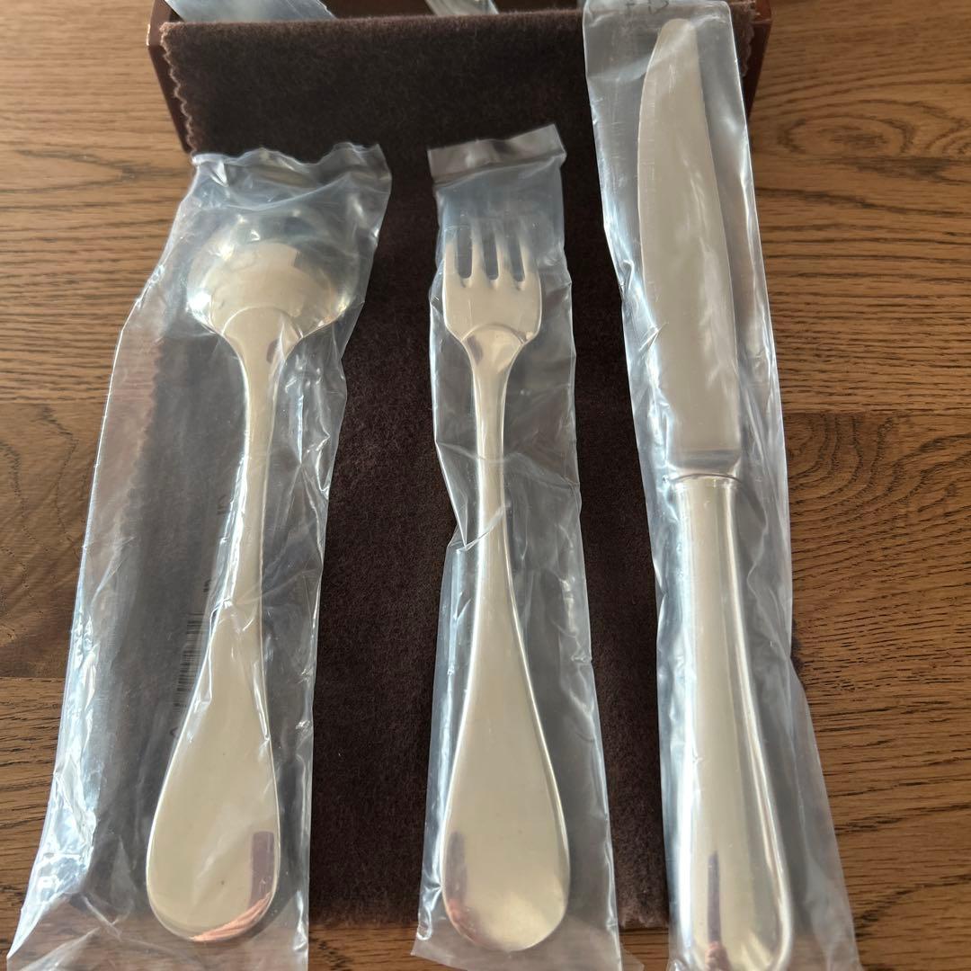 さかな【美品】Christofle フィデリオカトラリー6本専用ケース付き