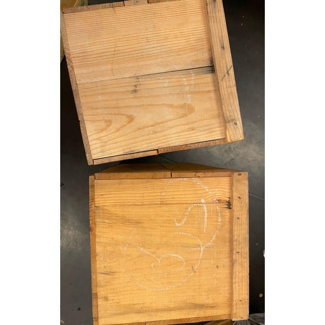 ⑰10箱セット送料無料リンゴ箱りんご箱B品木箱