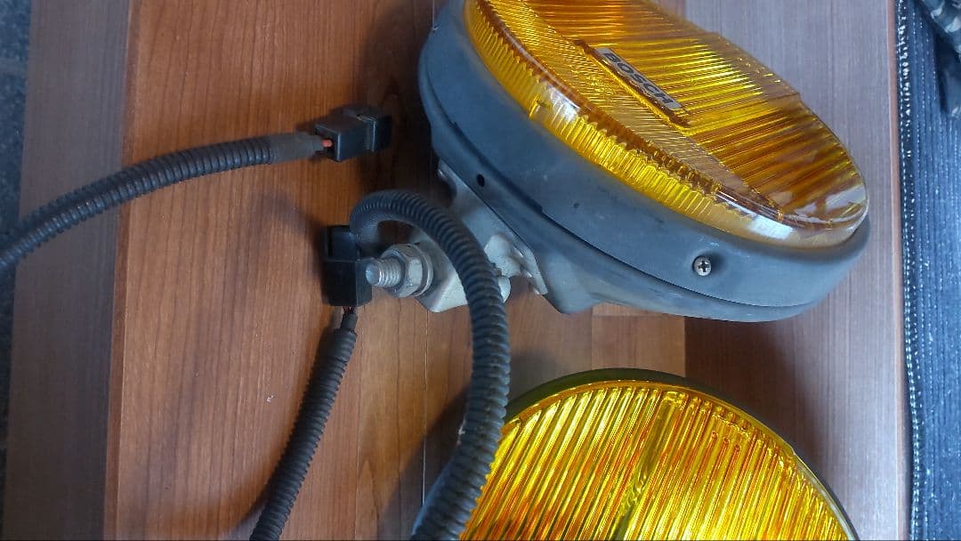 BOSCH オレンジフォグランプ 直径約20cm