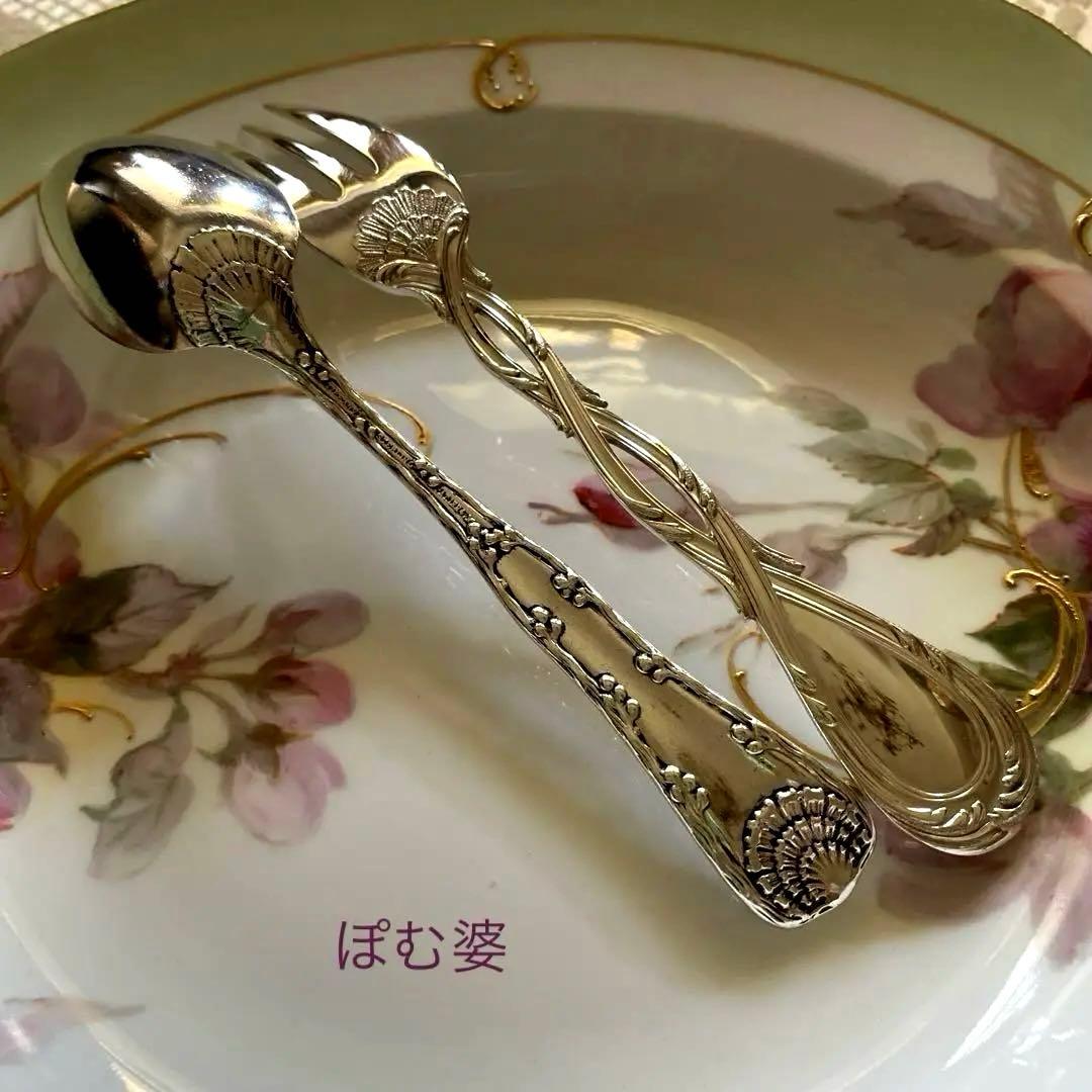 【Tiffany ティファニー】純銀 スターリングシルバー／ティースプーン B