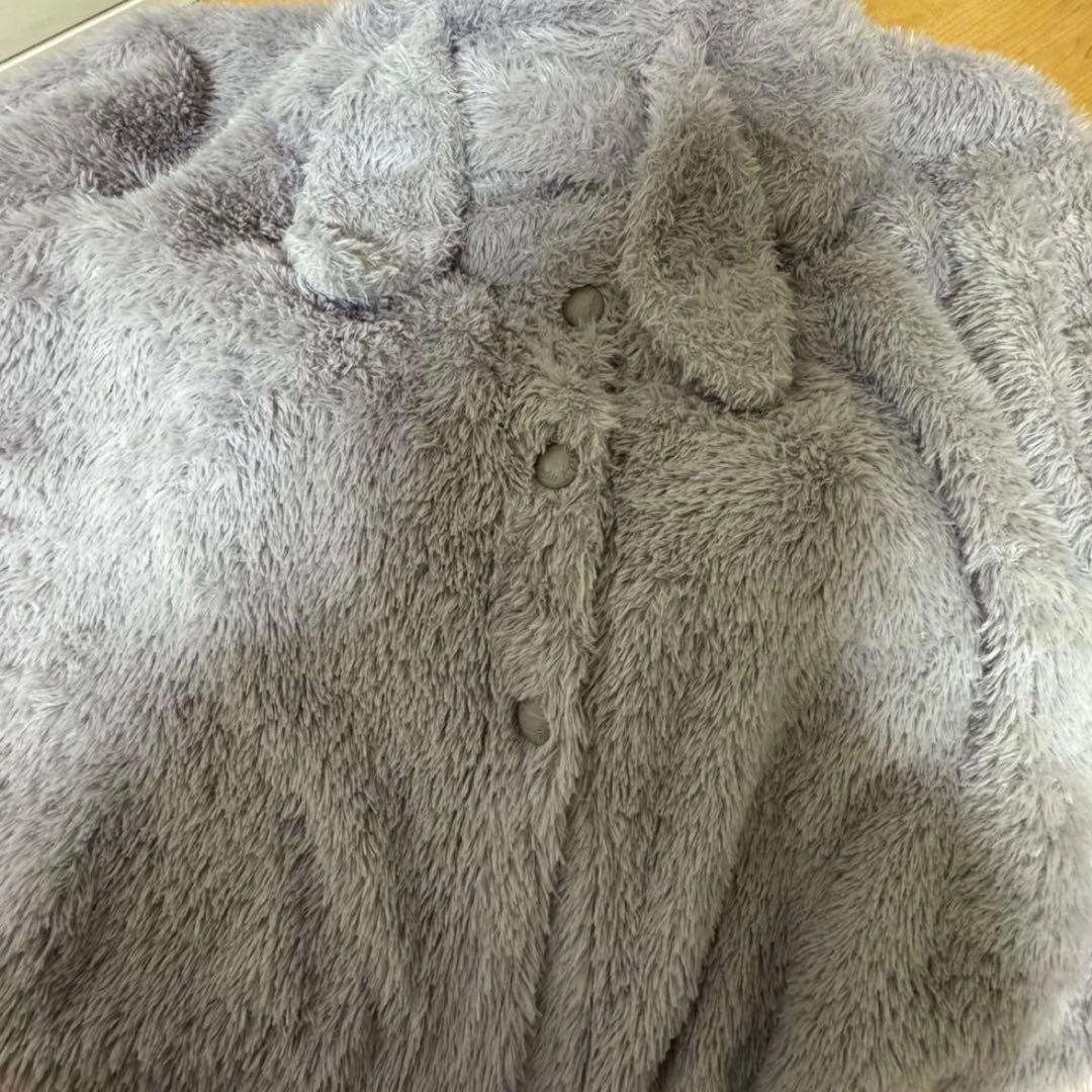 ジェラートピケ 着る毛布 うさぎ ラビット 毛布 ブランケット ポンチョ