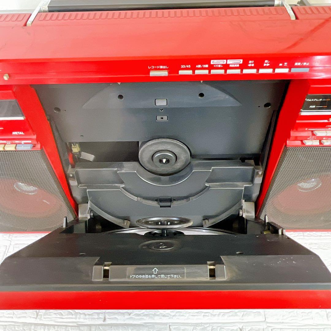 【希少】SHARP VZ-V20-R V20 両面再生 ラジカセ 現状品
