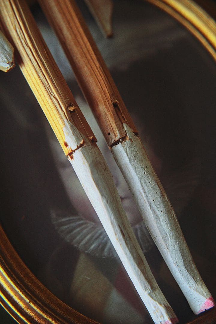 アンティーク ペグドール ウッデンドール 木製人形