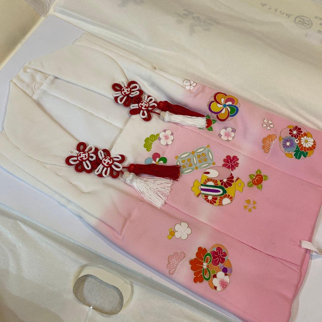 染み抜き＆クリーニング済み！高島屋購入！七五三　３歳　お祝い着セット