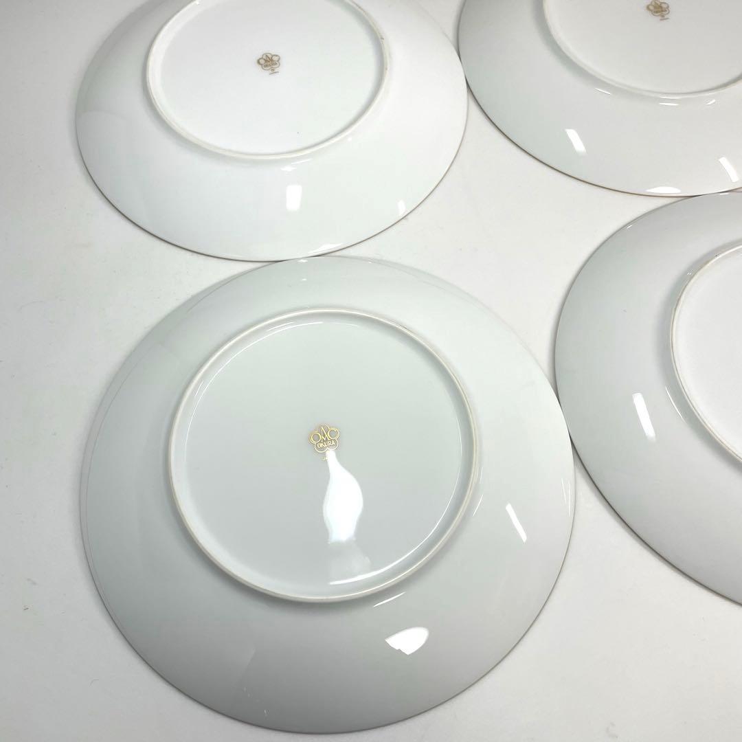 希少 大倉陶園 モンドリアン 廃盤品 プレート 19㎝ 6枚セット