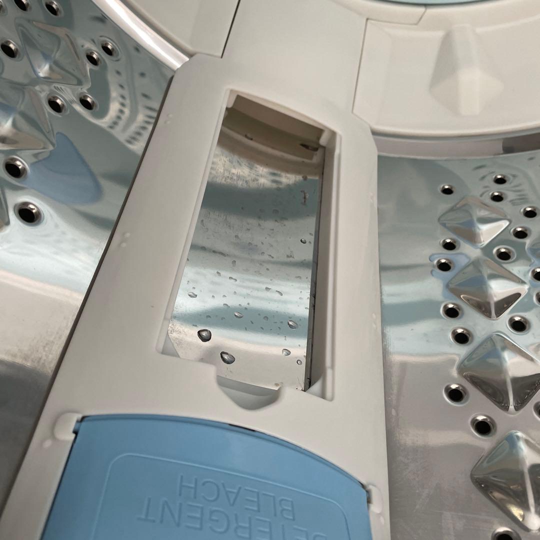 TOSHIBA 洗濯機 5kg AW-5G9(W) 2021年製 分解洗浄済み