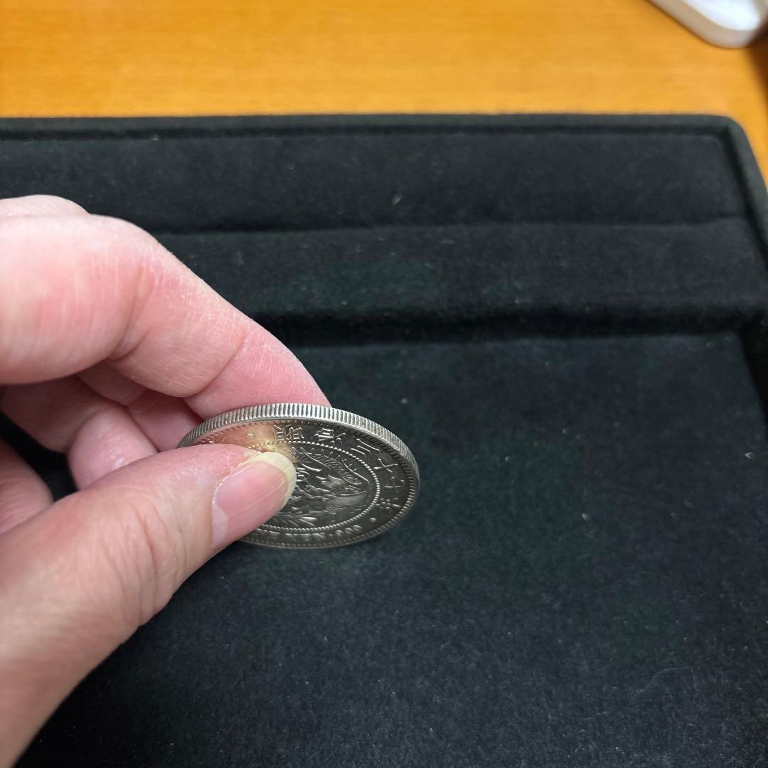 一圓銀貨 明治37年