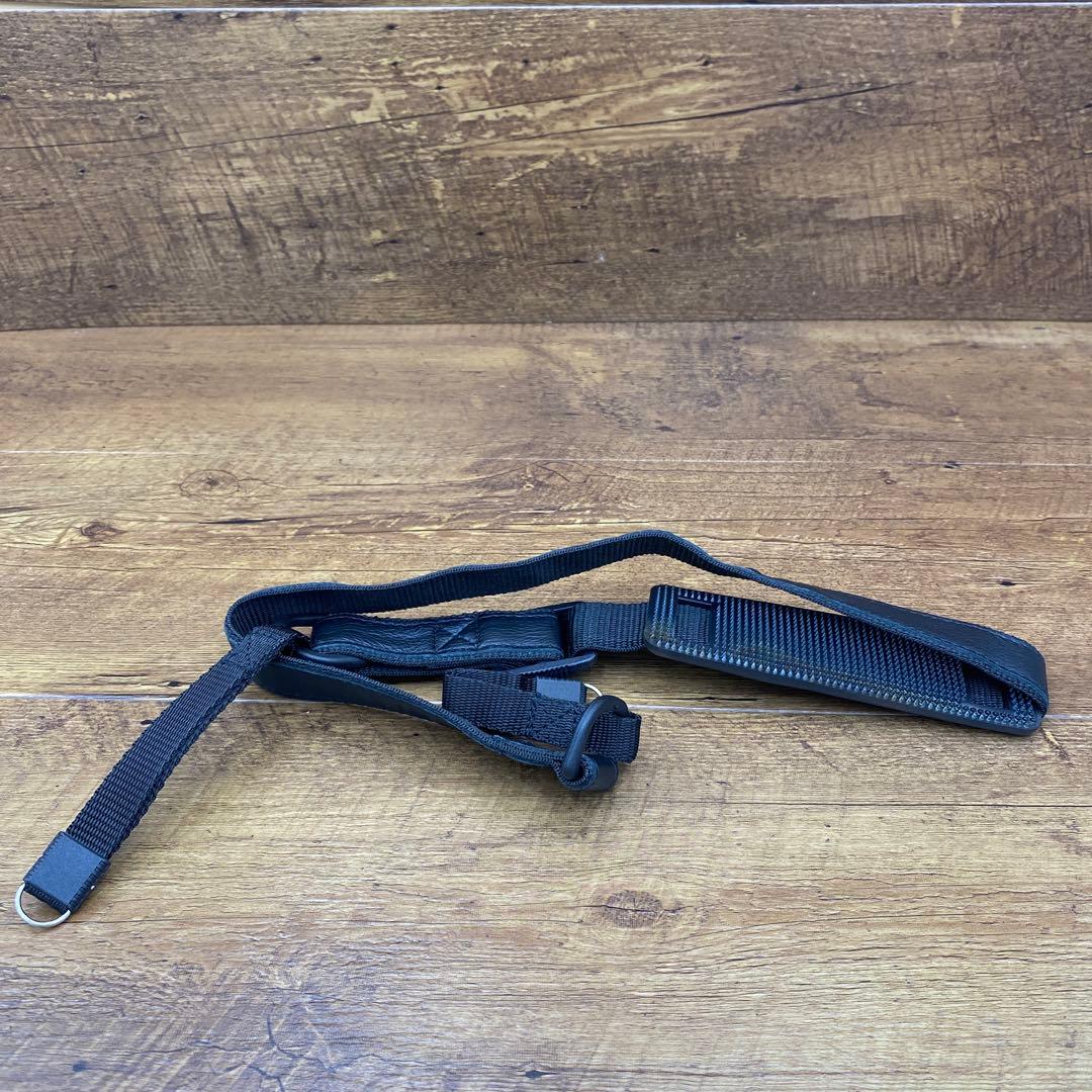 Leica ライカ ストラップ 革レザー 黒色 B-74