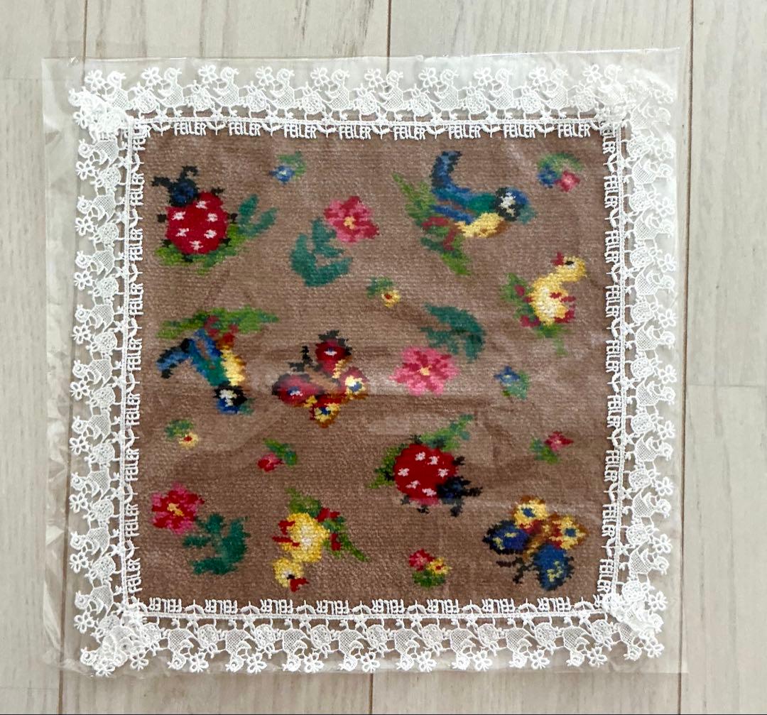 フェイラー FEILER 近沢レースコラボハイジハンカチ 2枚セット