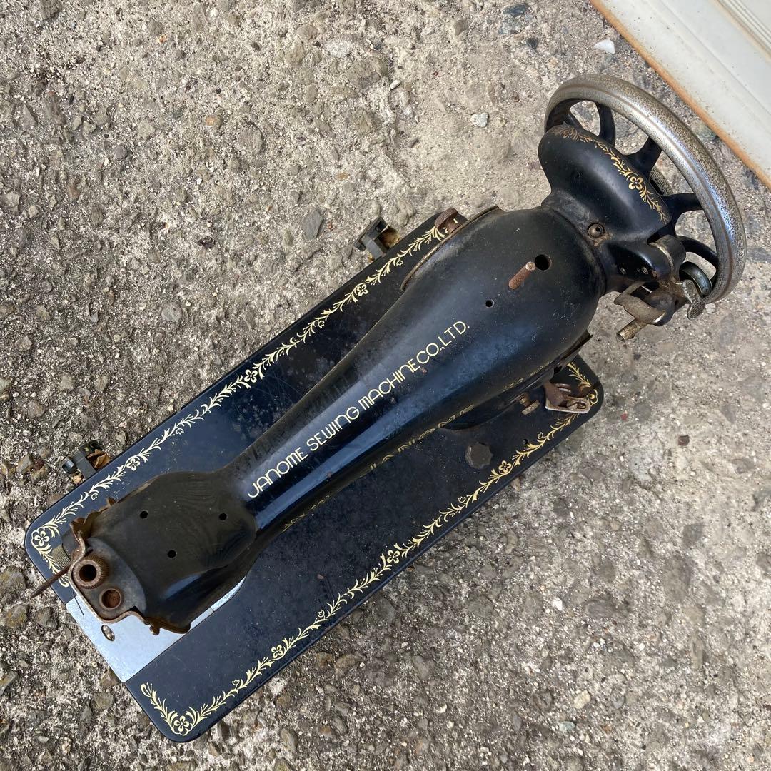 ジャノメ　アンティークミシン