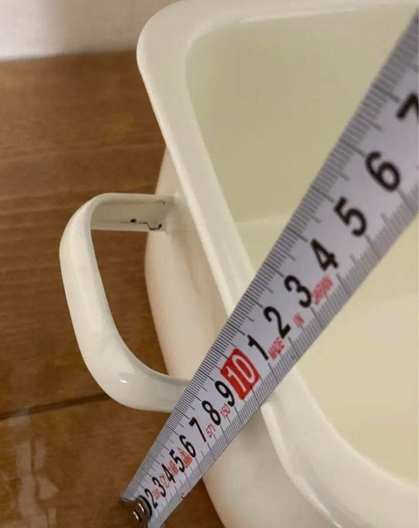 【希少柄未使用】　マニーローズ　角ストッカー　ホーローフリー缶