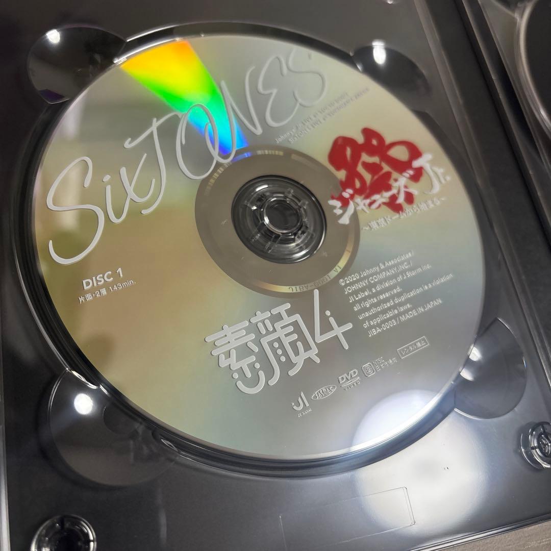 素顔4 SixTONES盤 DVD ジャニーズJr. 正規品