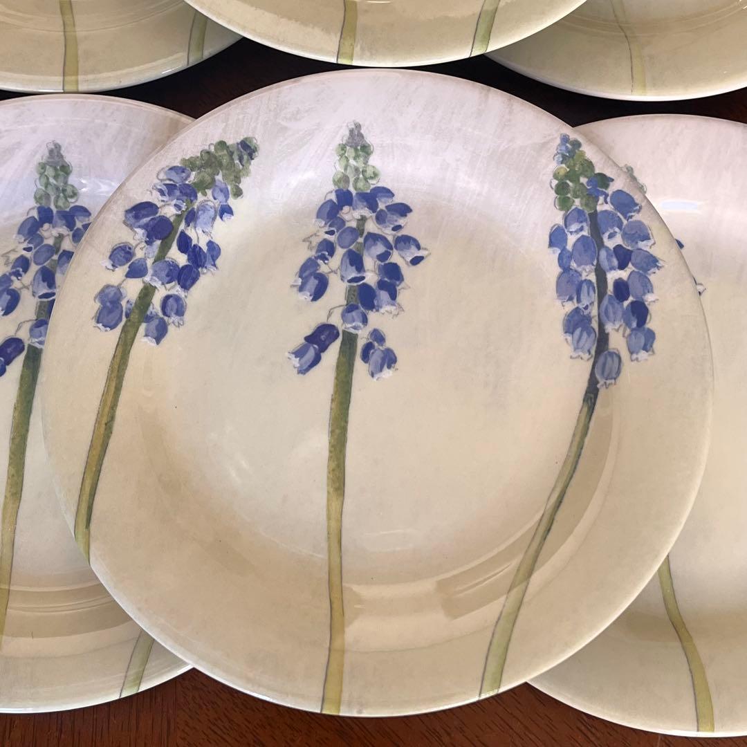 【美品】フランス製　ジアン★アリス★プレート　６枚