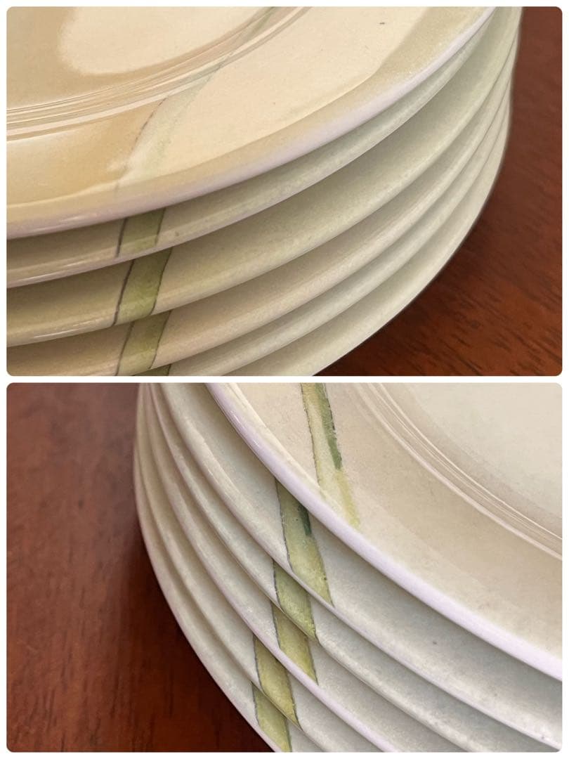 【美品】フランス製　ジアン★アリス★プレート　６枚