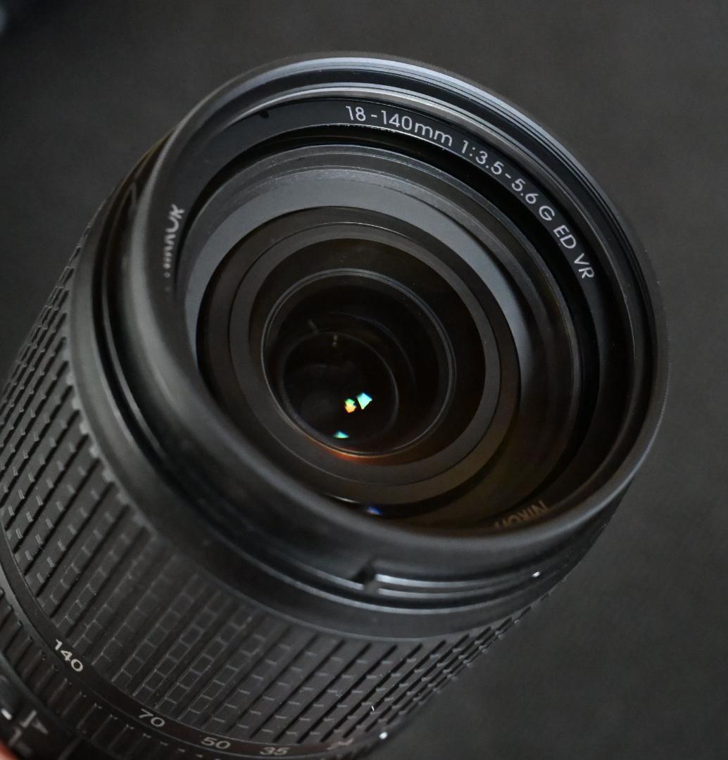 【撮影枚数3,798枚】ニコンD7500 18-140 キット+ SD128ギガ