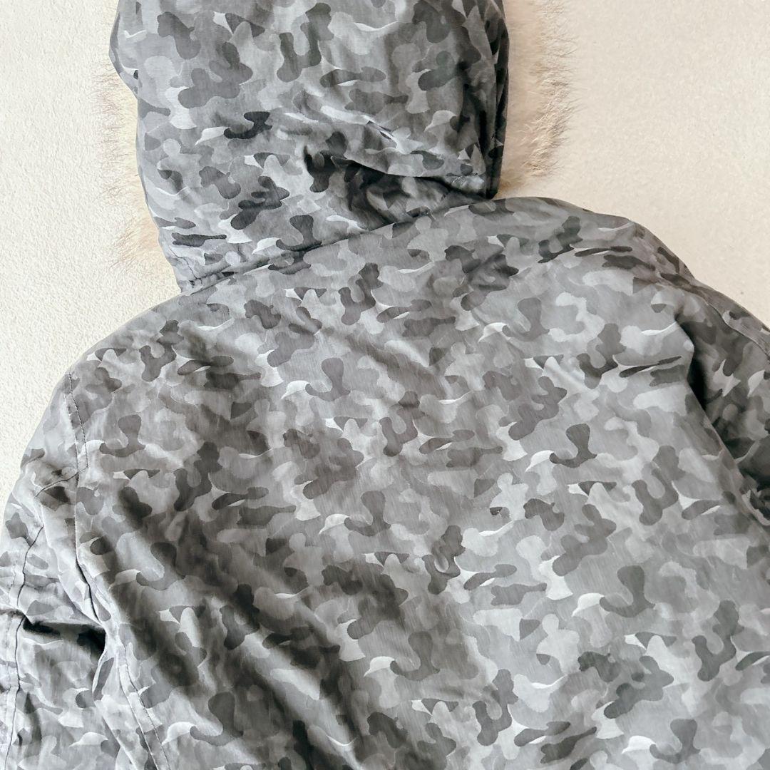 ウールリッチ アークティックパーカー ダウンジャケットカモフラ