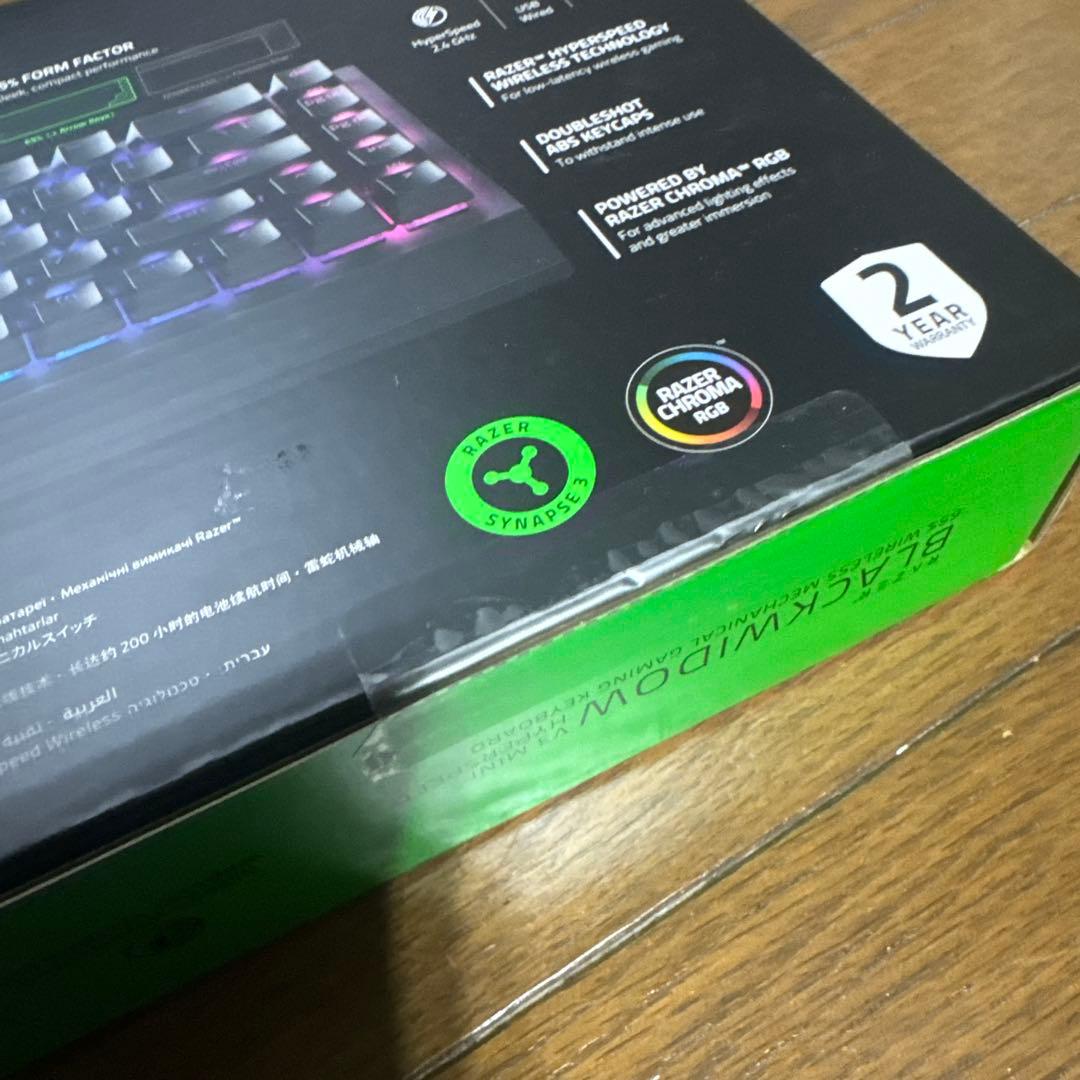 新品 Razer BLACKWIDOW V3 MINI HYPERSPEED