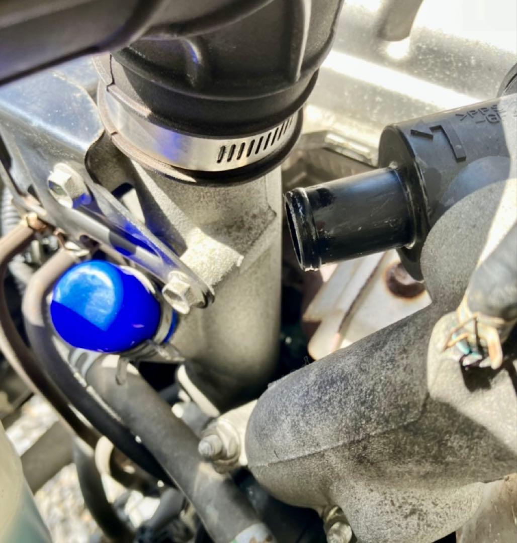 ジムニーJB23W ハイレスポンスパワークリーナー シリコン製メクラキャップ