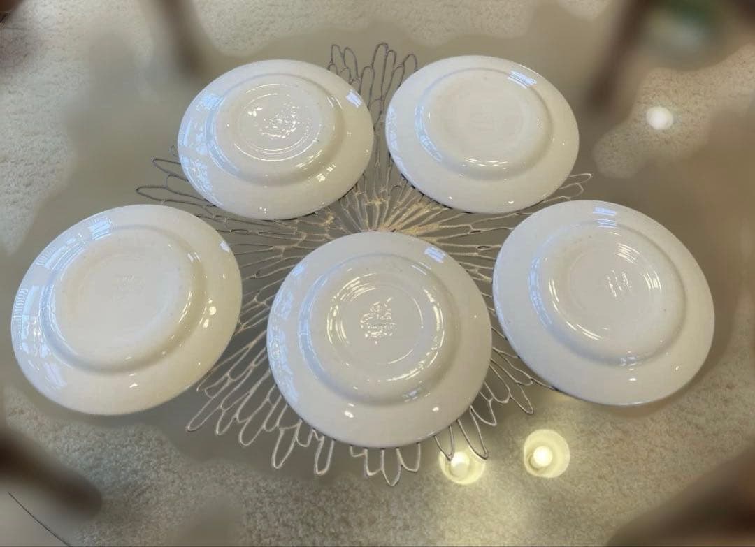 Churchill 花柄皿 17cm 5枚セット