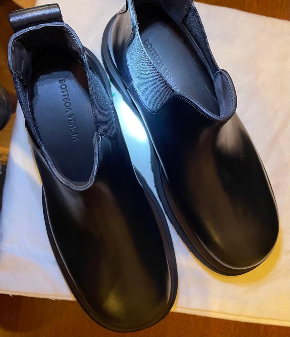 専用新品未使用BottegaVenetaラグブーツ黒レディース38