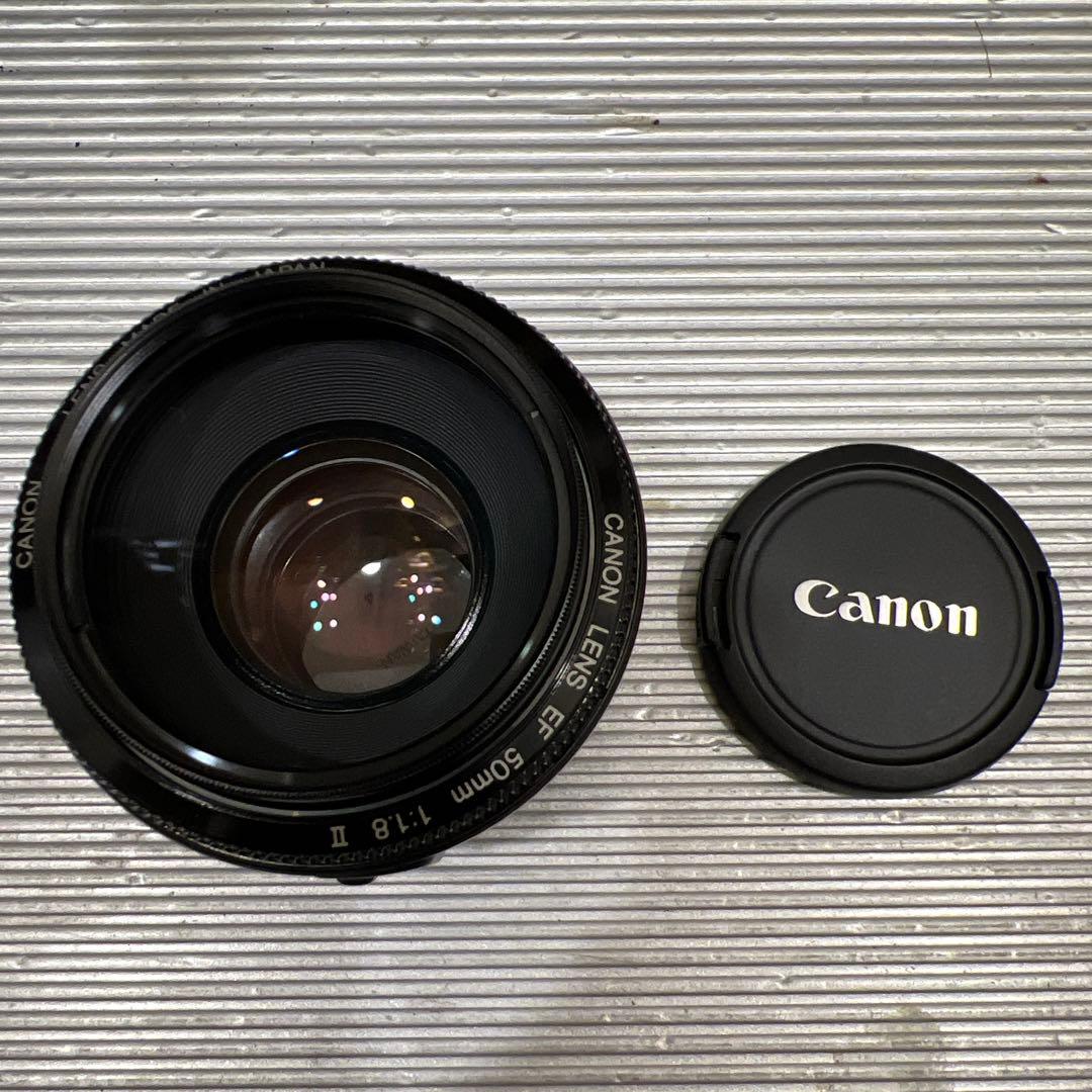 キャノンレンズEF50mm1:18II