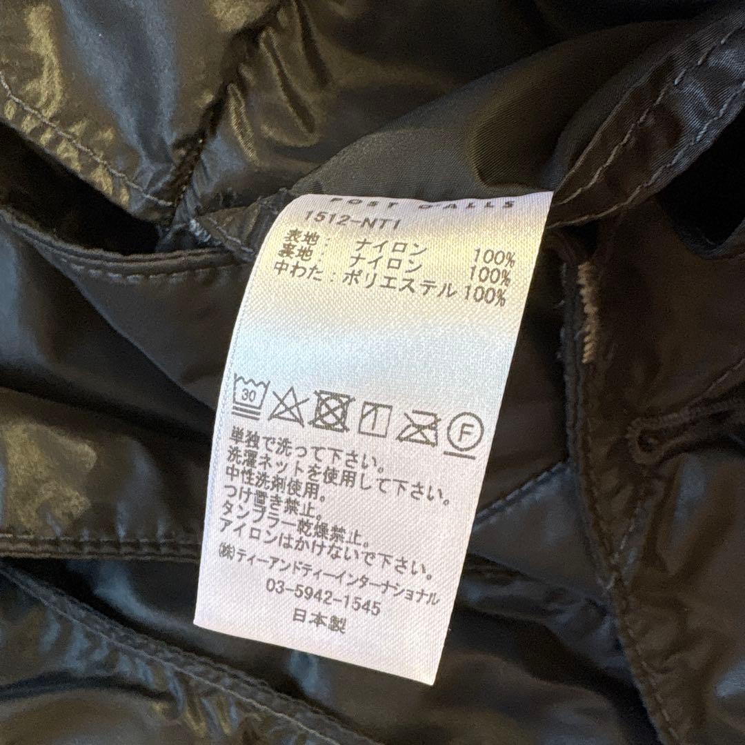 POST O'ALLS ロイヤル トラベラーナイロンタフタ中綿ベスト