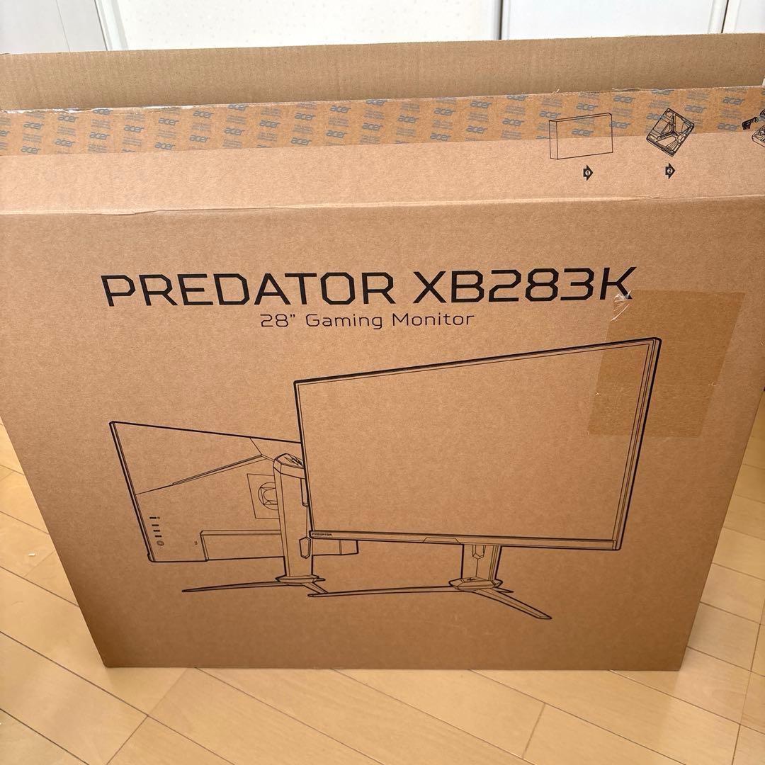 【お買い得品】Acer 28インチ 4K ゲーミングモニター 144Hz