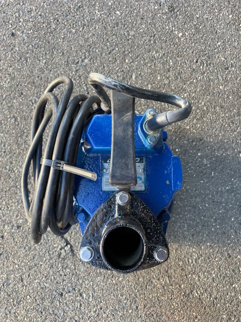 ツルミKTV2-22 ハイスピンポンプ 工事排水用 2.2kw 三相200V