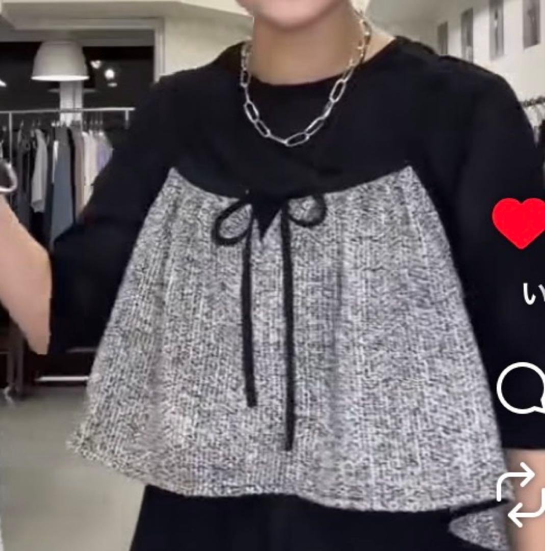 新品　シアントウキョウさんのキャミソール　ブラック