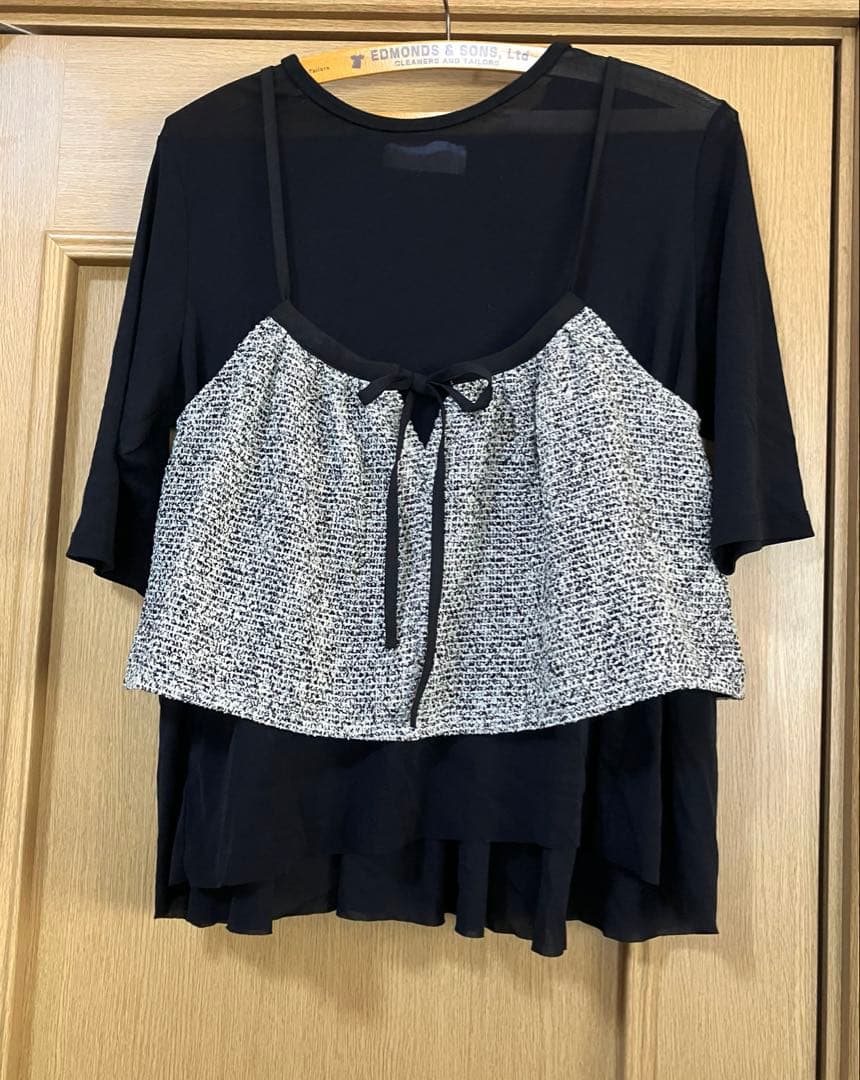 新品　シアントウキョウさんのキャミソール　ブラック