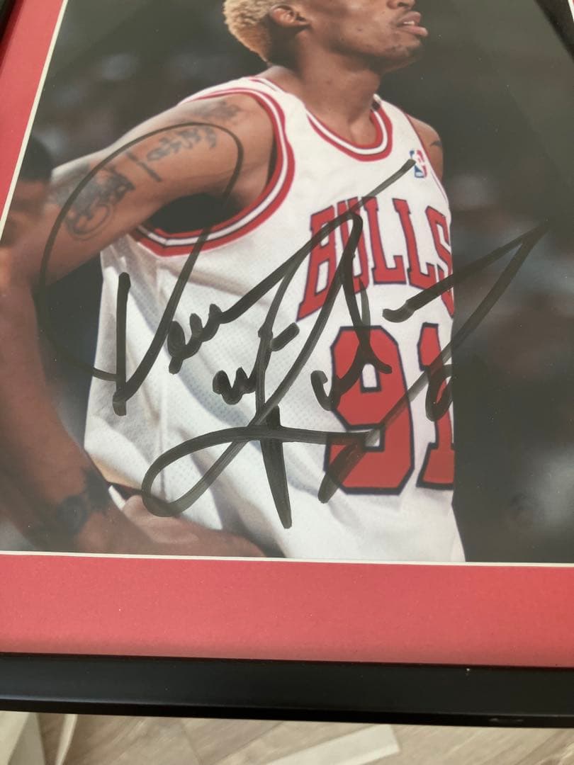 【超レア】デニス・ロッドマン 直筆サイン(証明書付き)