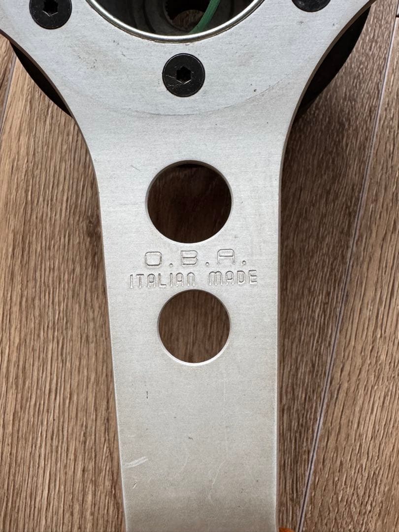 ✨昭和レトロOBA製ウッドハンドル⛽️トヨタ純正付