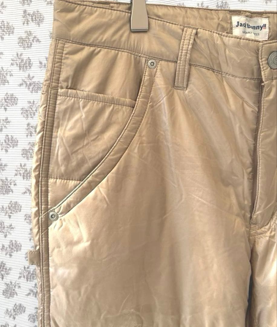 メンズゴルフジャックバーニー 暖パンシャンパンゴールドサイズ5